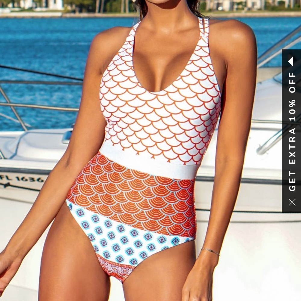2 BRAND NEW (WITH TAGS!) Cupshe Swimsuits - both size 2X